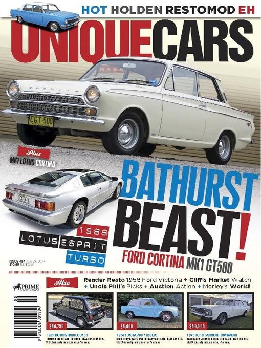 Title details for Unique Cars Australia by Prime Creative Media Pty Ltd - Available